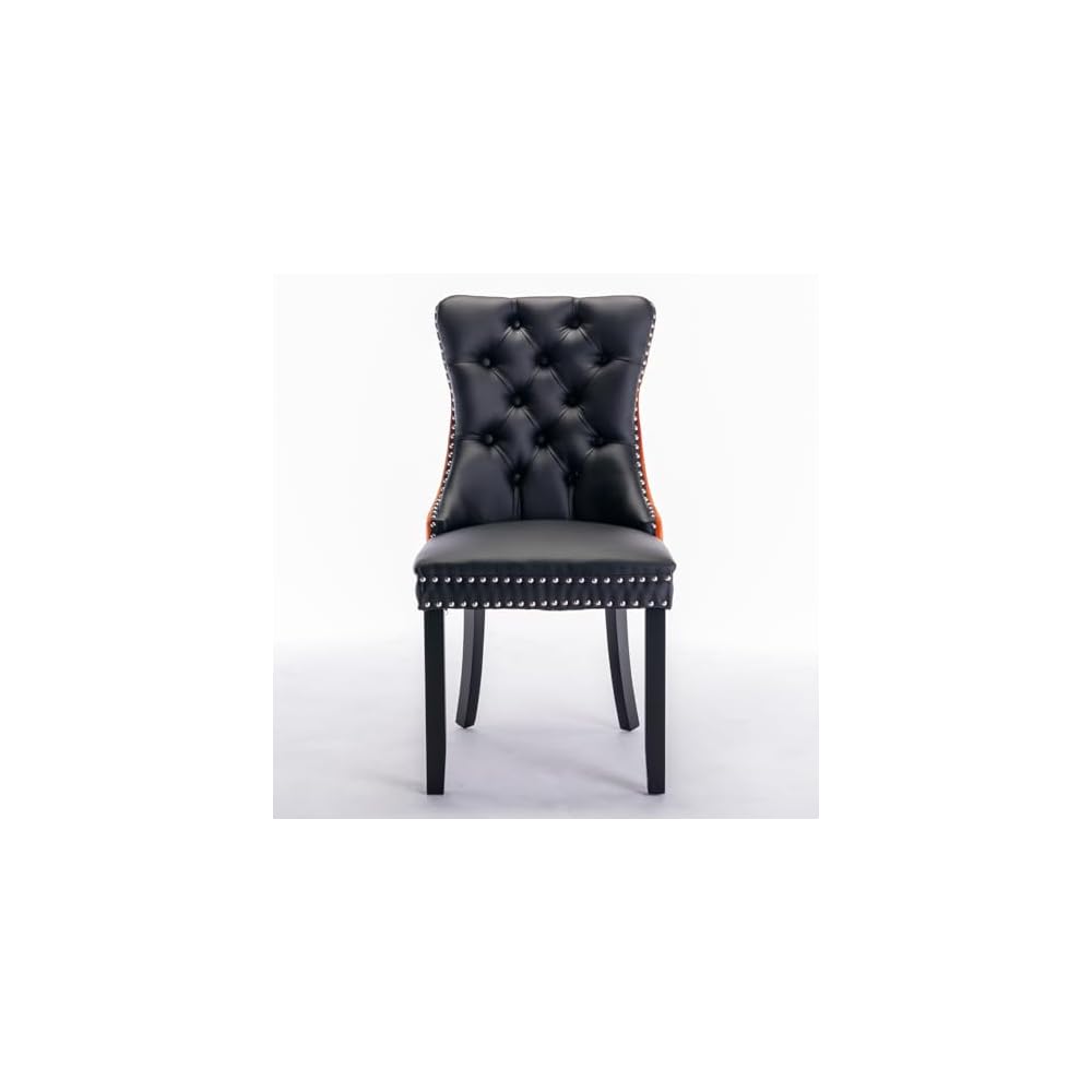 Nikki Modern High-end Tufted Solid Wood Upholstered Chair