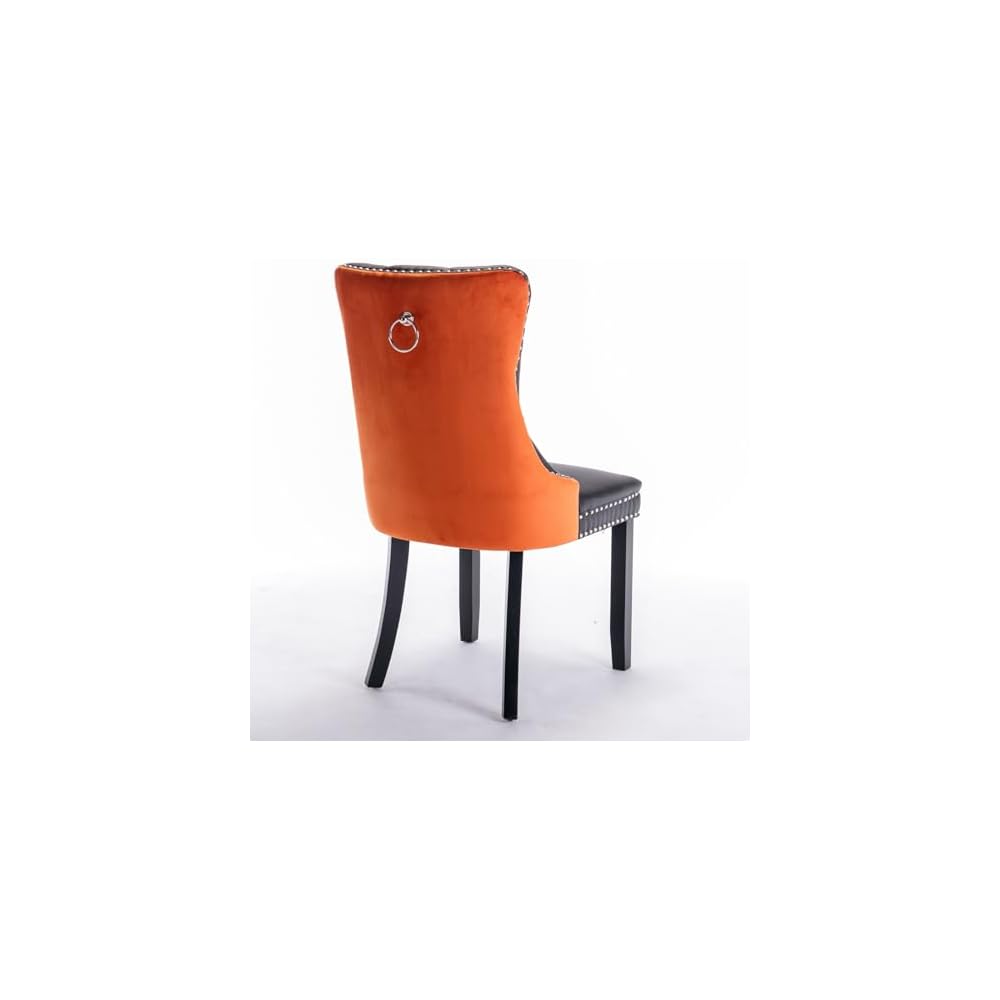 Nikki Modern High-end Tufted Solid Wood Upholstered Chair