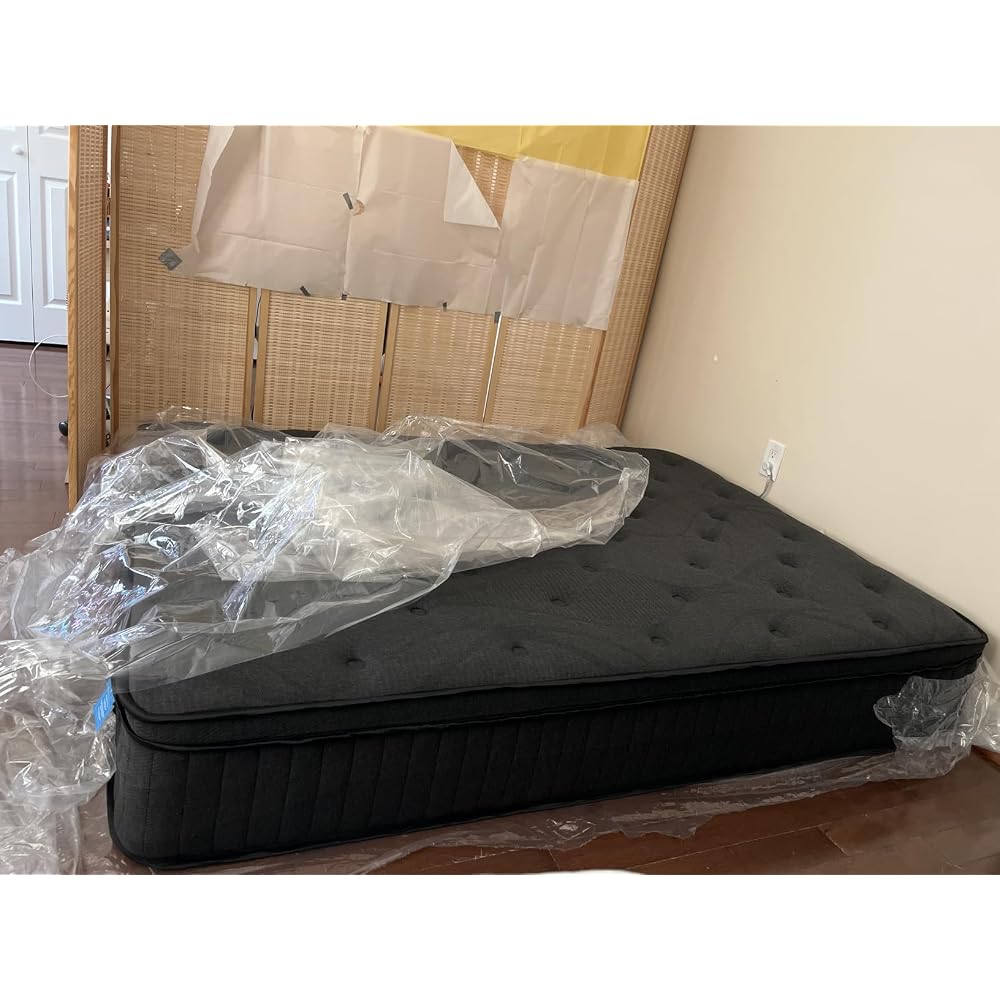 Full Mattress 12 Inch, Hybrid Spring Mattress, Medium Firm